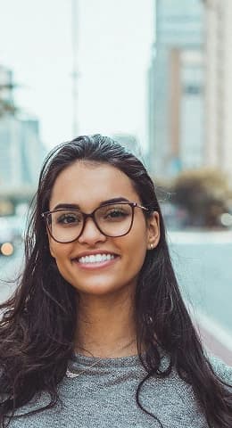 Hero Image Two - Woman Smiling